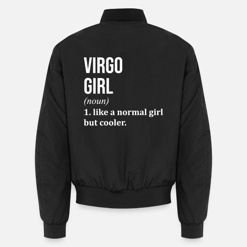 Vierge - Bomber unisexe - noir