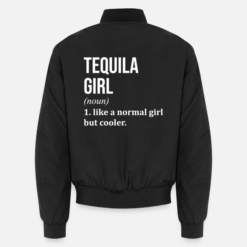 Téquila - Bomber unisexe - noir
