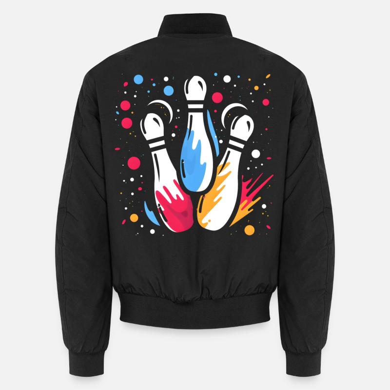 Quilles rétro Bomber unisexe