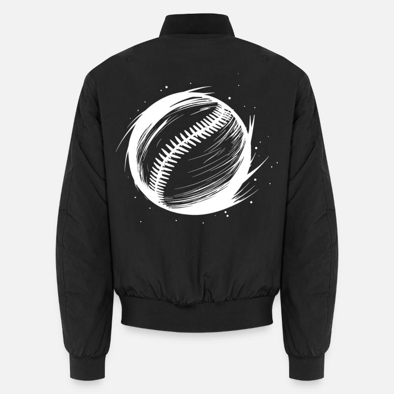 Dessin de balle de baseball Bomber unisexe