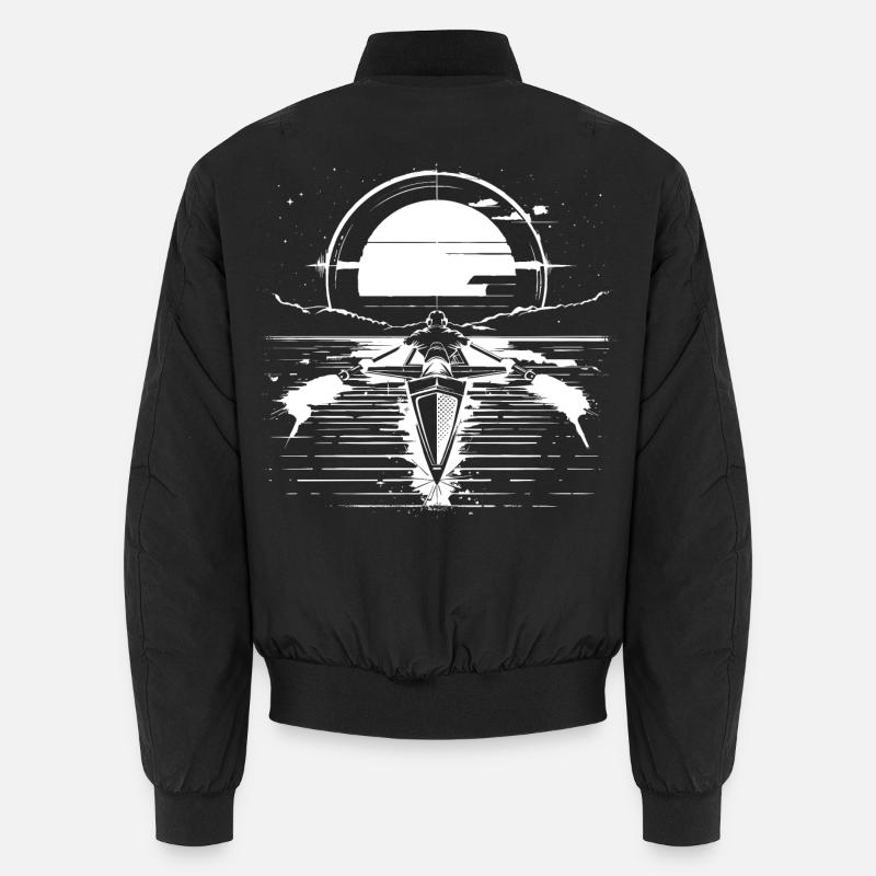 Rudern - Unisex Bomberjacke - Schwarz