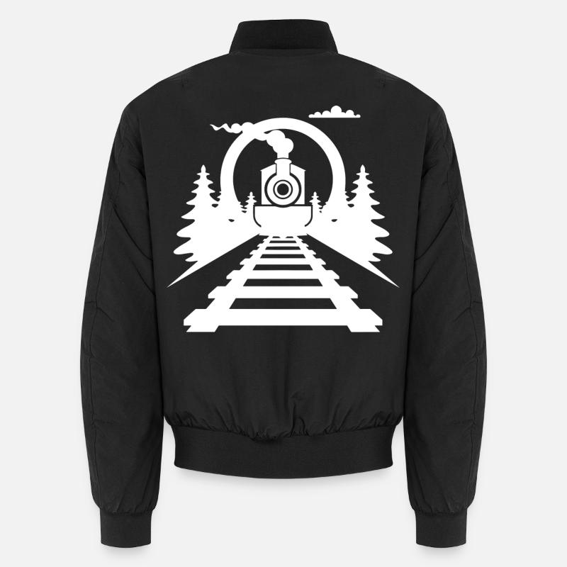 Railroad Unisex Bomber Jacket