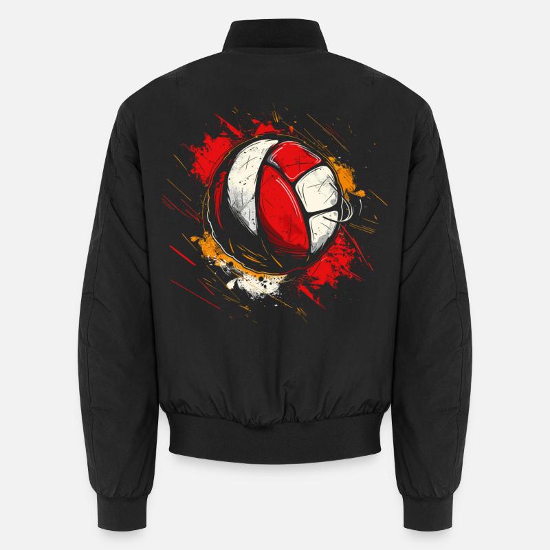 Dessin de volley-ball Bomber unisexe