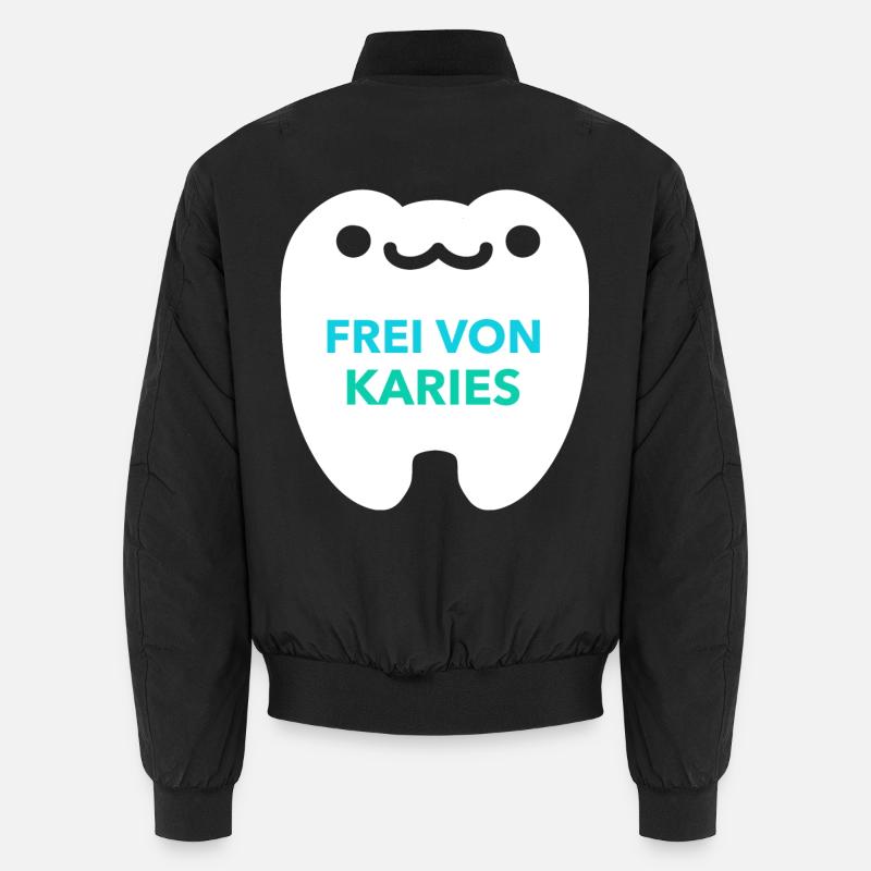FREI VON KARIES Unisex Bomberjacke
