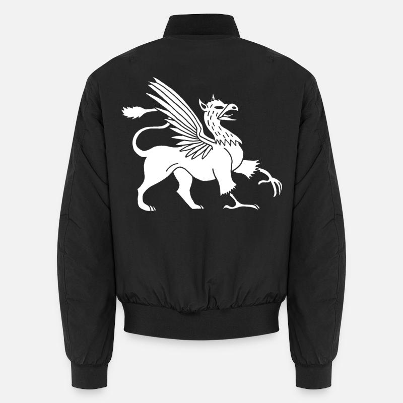 Griffon blanc Bomber unisexe
