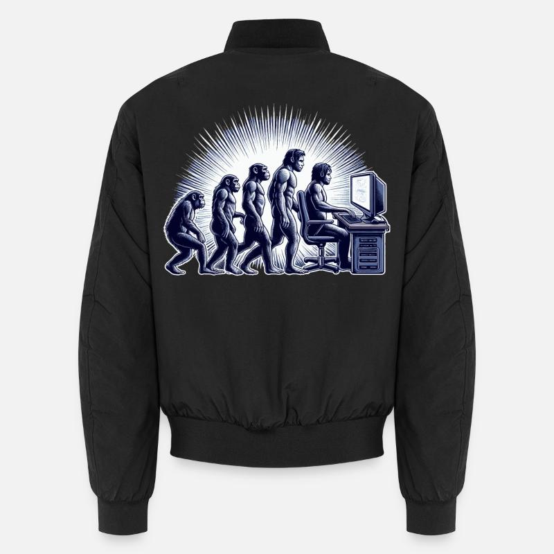 GAMING EVOLUTION - Unisex Bomber Jacket - black