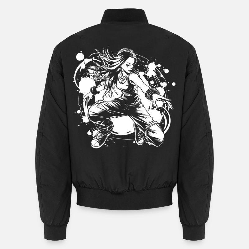 Breakdancer Fille Bomber unisexe