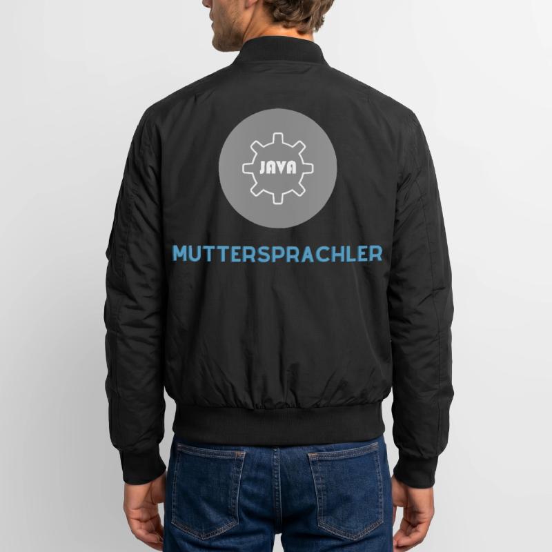 Native speaker: JavaScript Edition Unisex Bomber Jacket