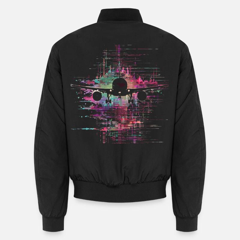 Aircraft 90s Unisex Bomber Jacket
