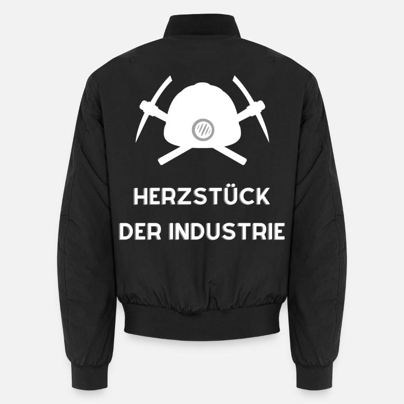 Kohlegräber vereint - Unisex Bomberjacke - Schwarz