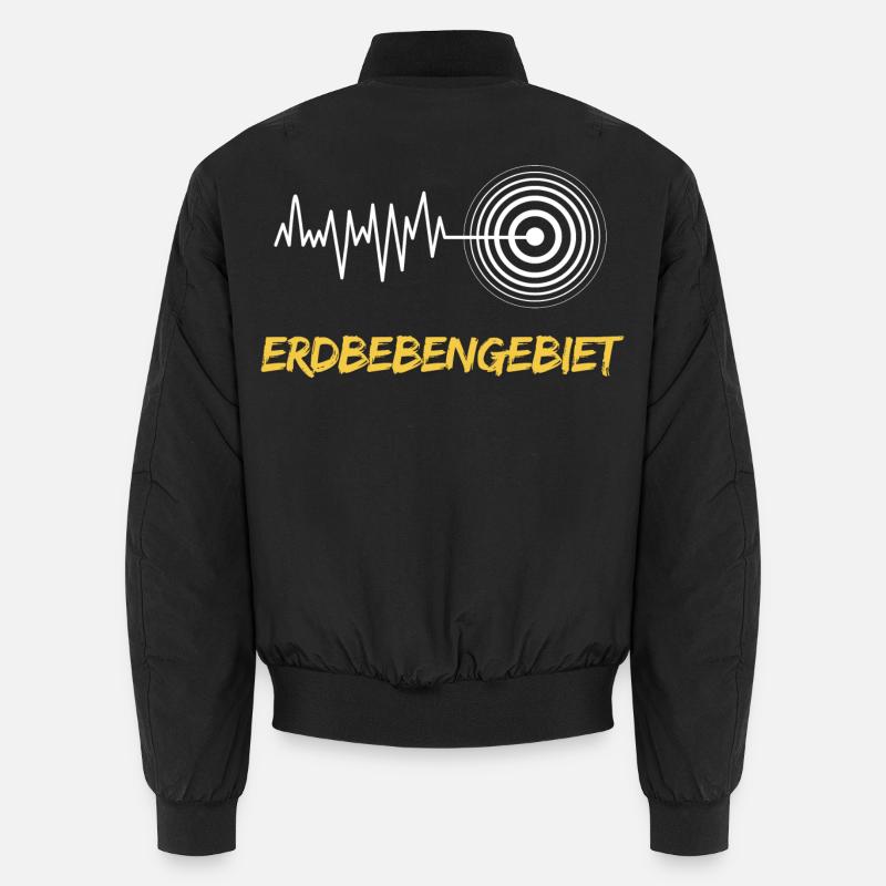 Connaissance de la zone sismique Bomber unisexe