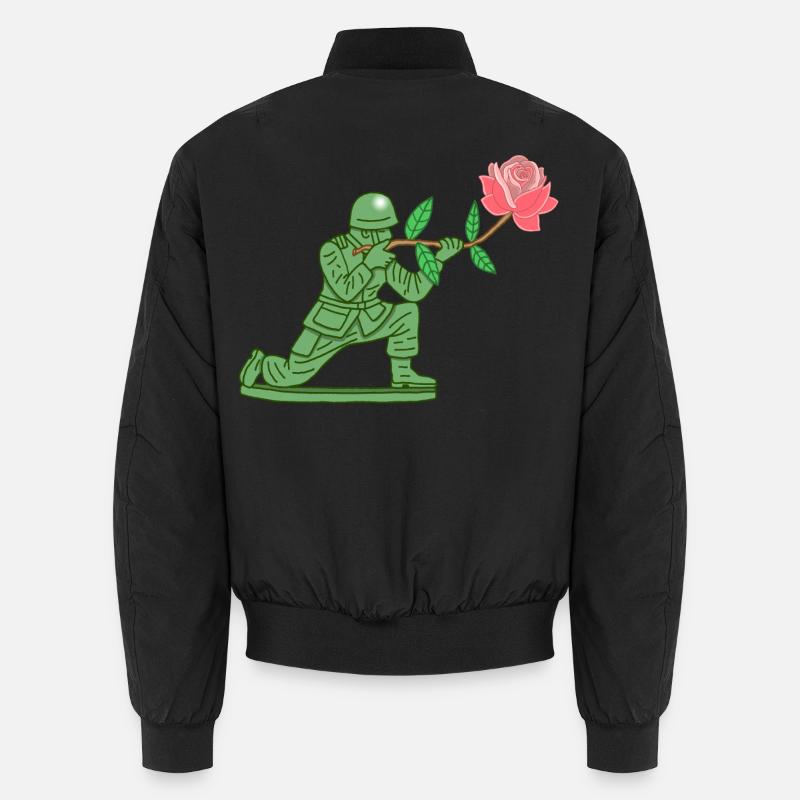 Peacekeeper - Unisex Bomber Jacket - black