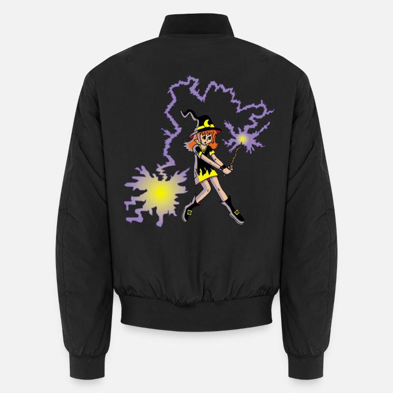 Hexenlehrling - Unisex Bomberjacke - Schwarz