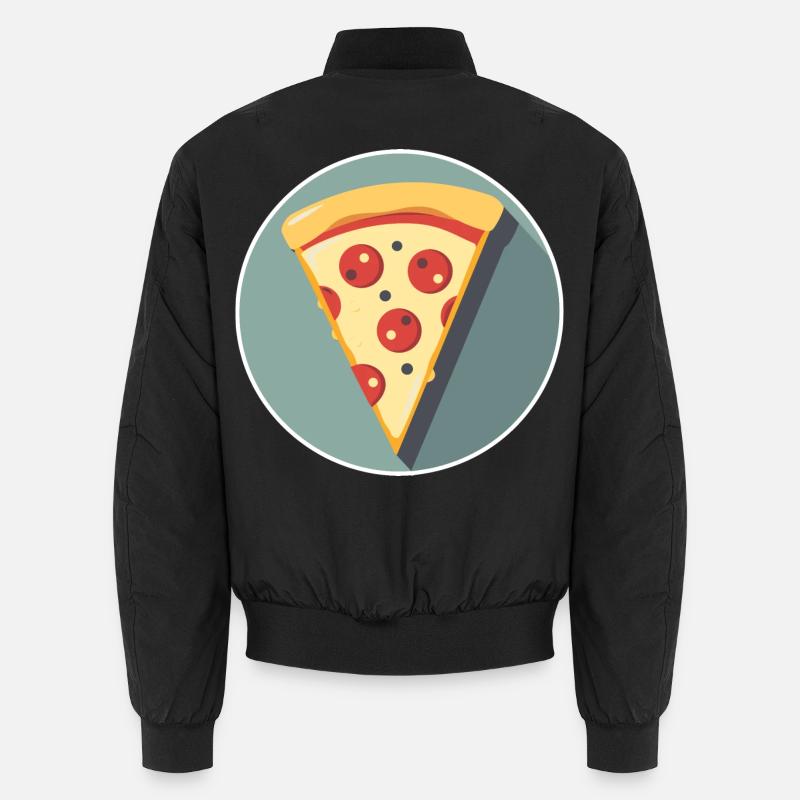 Graphique de la tranche de pizza Bomber unisexe