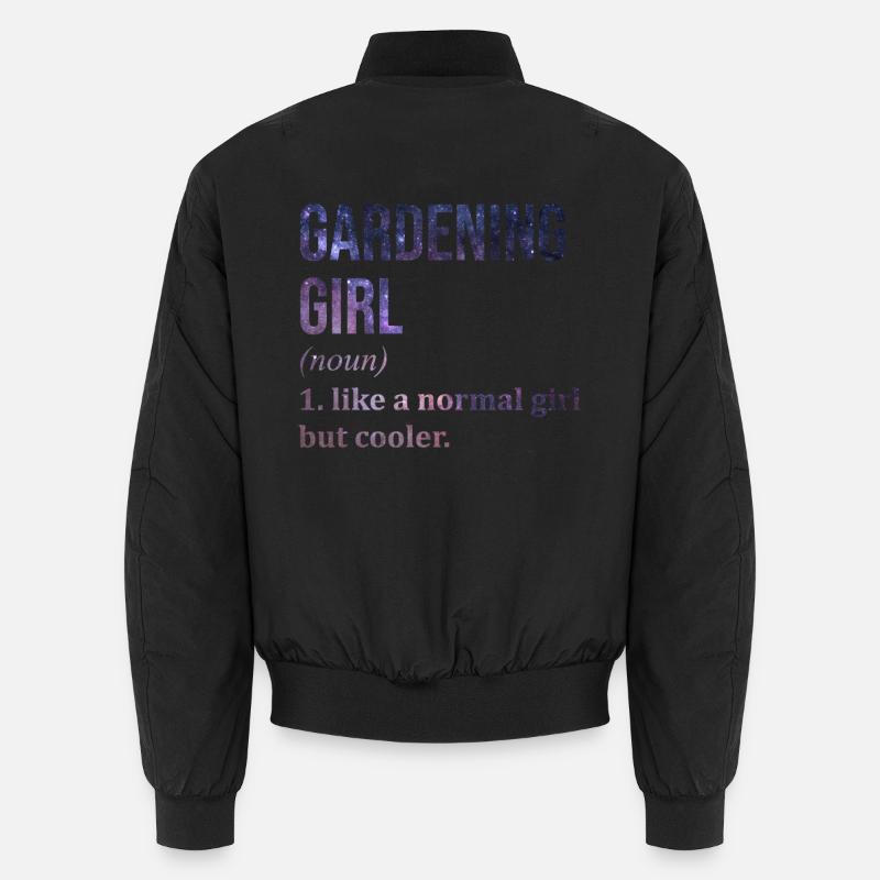 Gärtner - Unisex Bomberjacke - Schwarz