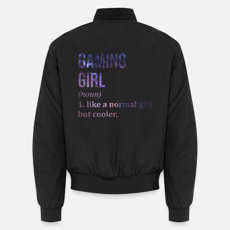 Spiel - Unisex Bomberjacke - Schwarz