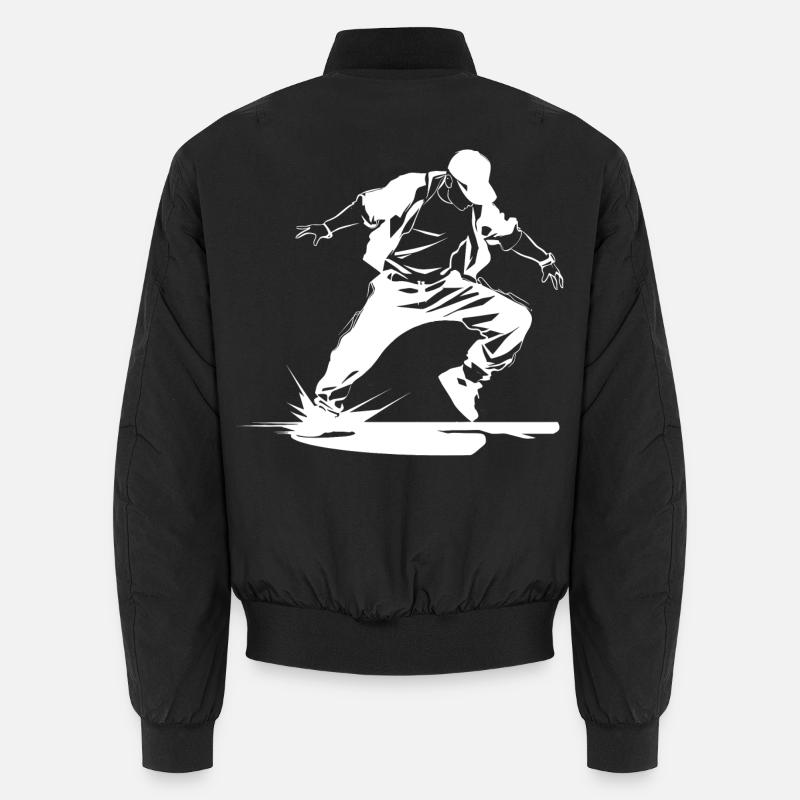 B-Boy Skizze Unisex Bomberjacke