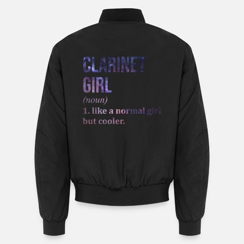 clarinette Bomber unisexe