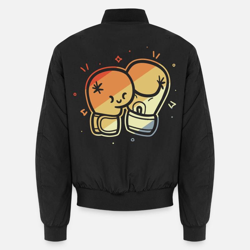 Gants de boxe vintage Comic Bomber unisexe