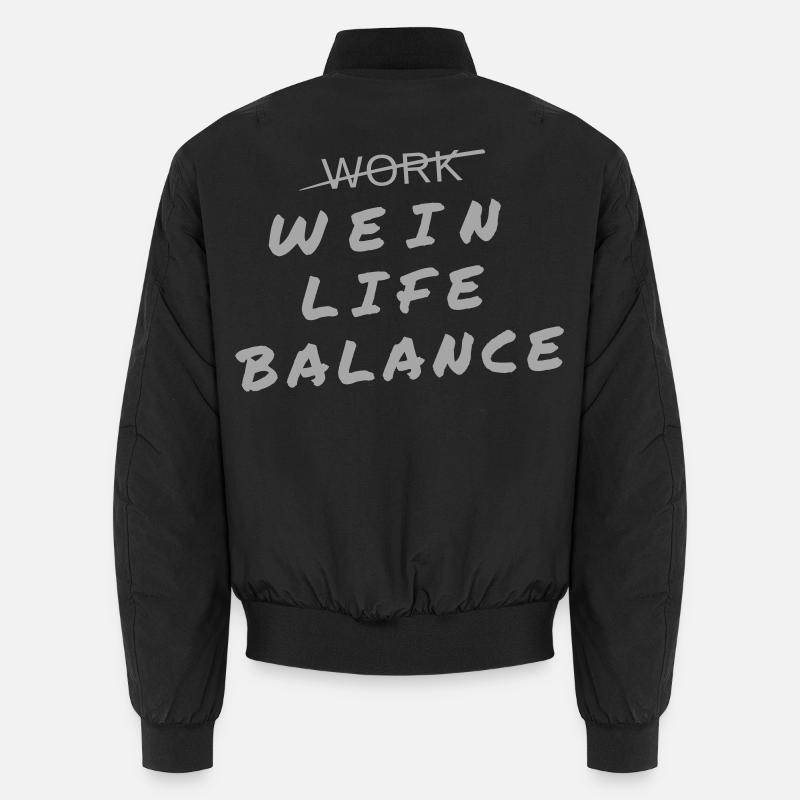 Sommelier - Unisex Bomber Jacket - black
