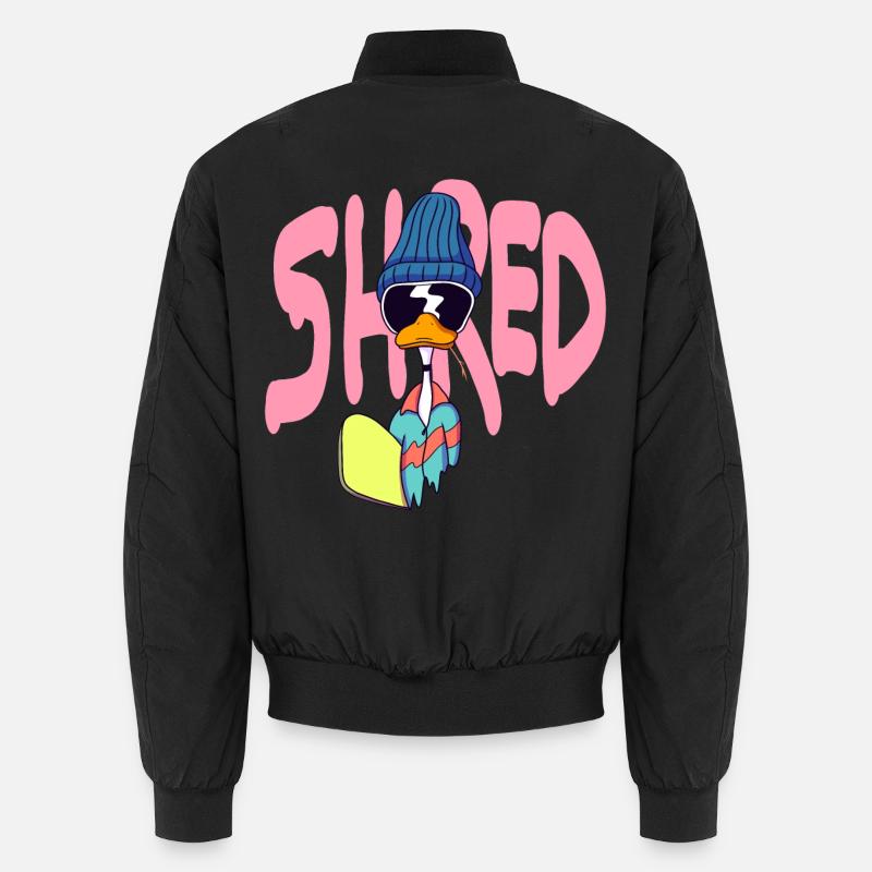 Shred - Unisex Bomberjacke - Schwarz