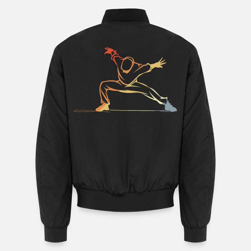 B-Boy Skizze Unisex Bomberjacke