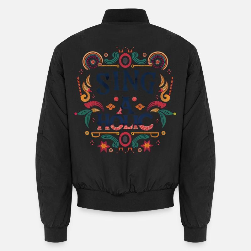 Sing-aholic Unisex Bomber Jacket