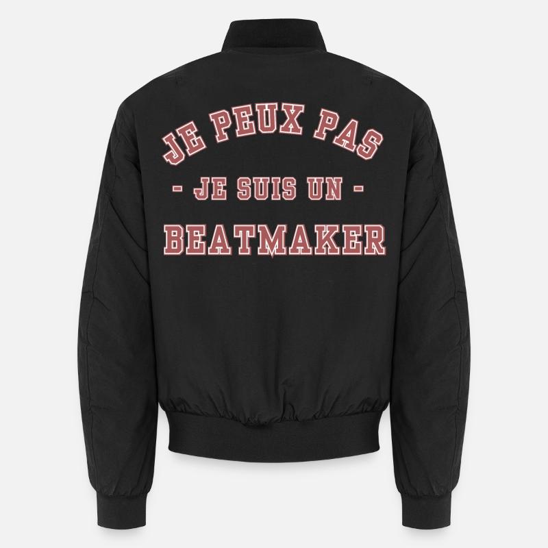 Ich kann nicht, ich bin ein Beatmaker Unisex Bomberjacke