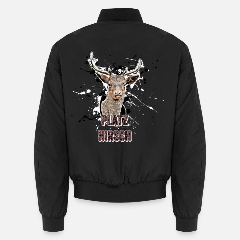 Platzhirsch Unisex Bomberjacke