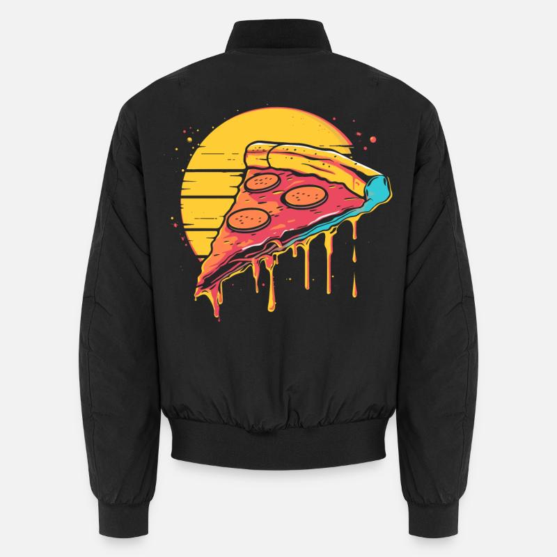 Illustration de tranche de pizza Bomber unisexe