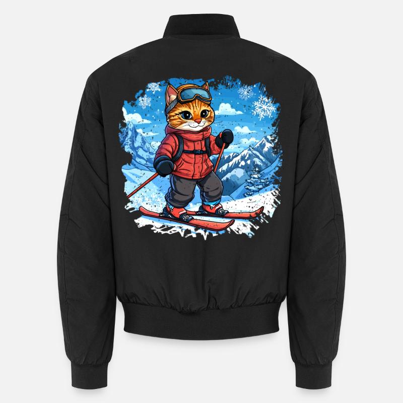 Chats de ski Bomber unisexe