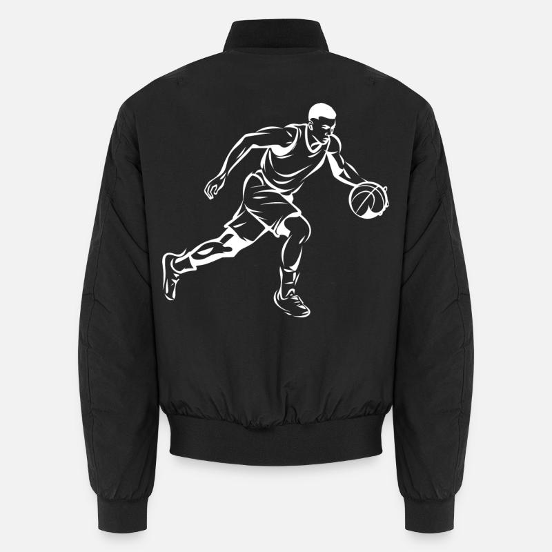 Basket-ball garçon graphique Bomber unisexe