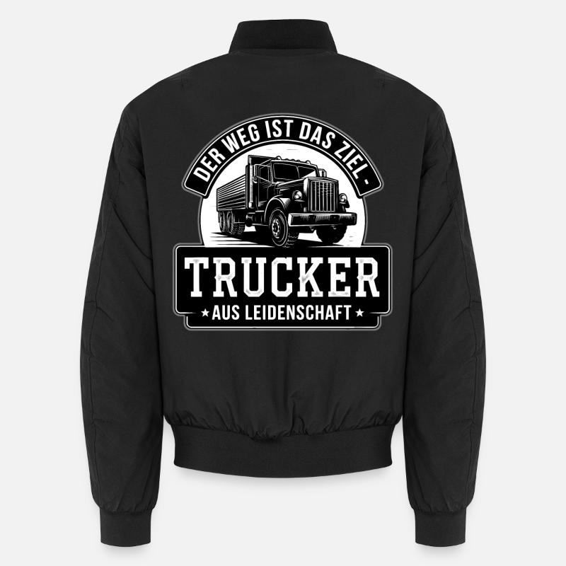 Trucker Passion - Le voyage est l’objectif Bomber unisexe