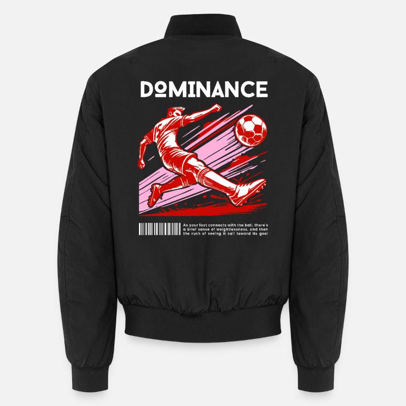 Dominance – Power Kick - Unisex Bomber Jacket - black