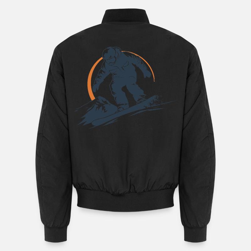 Graphique du snowboarder Bomber unisexe