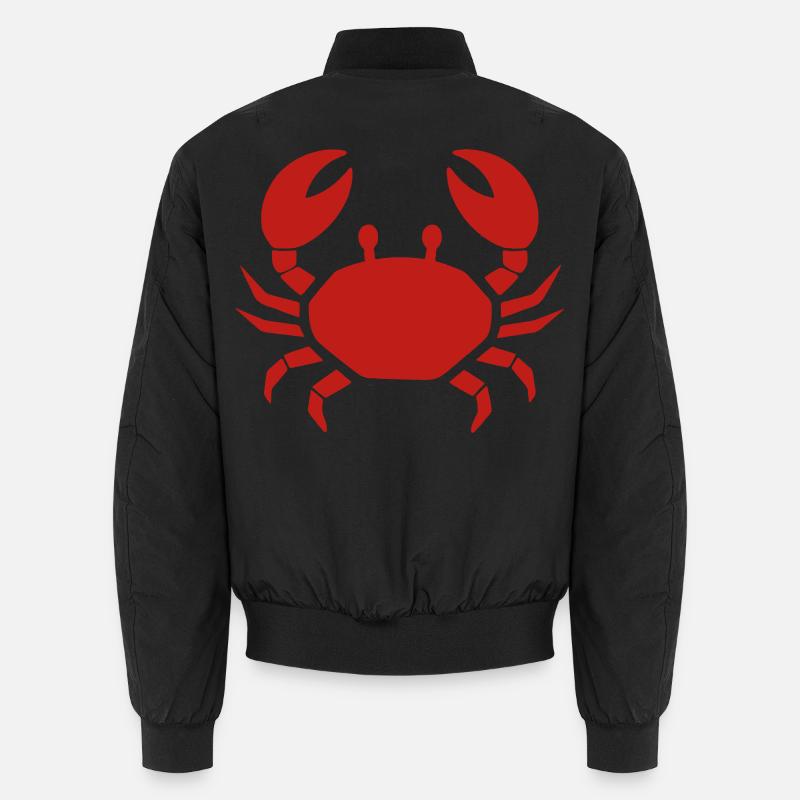 Breloque crabe côtier Bomber unisexe