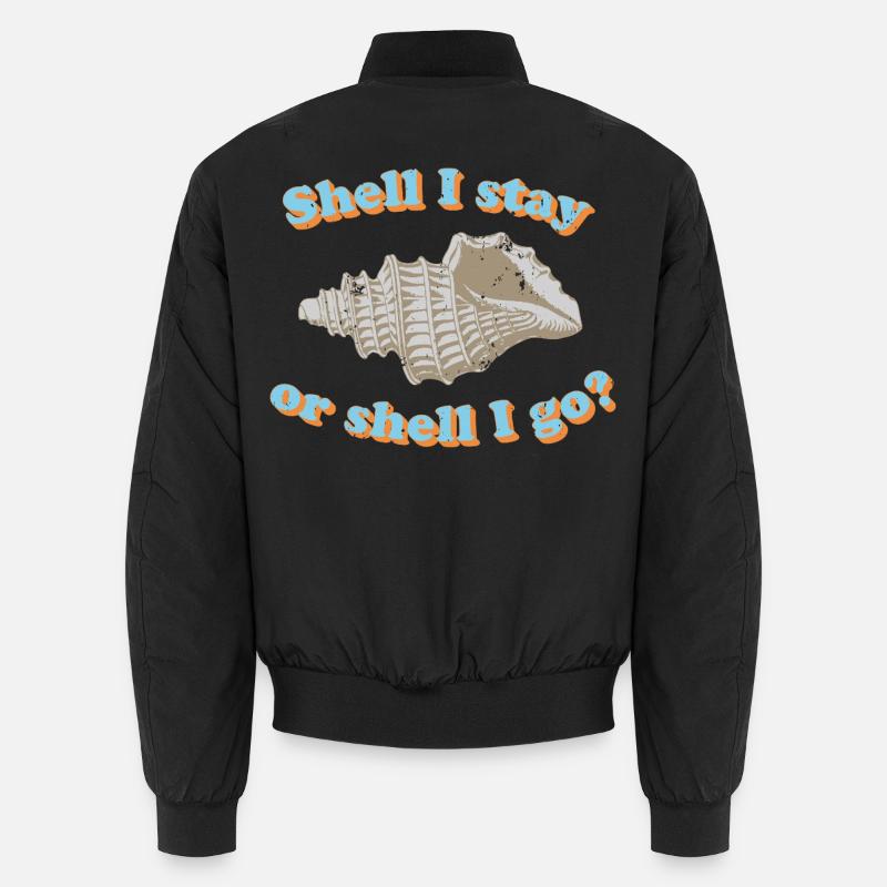 Shell ou go ? - Bomber unisexe - noir