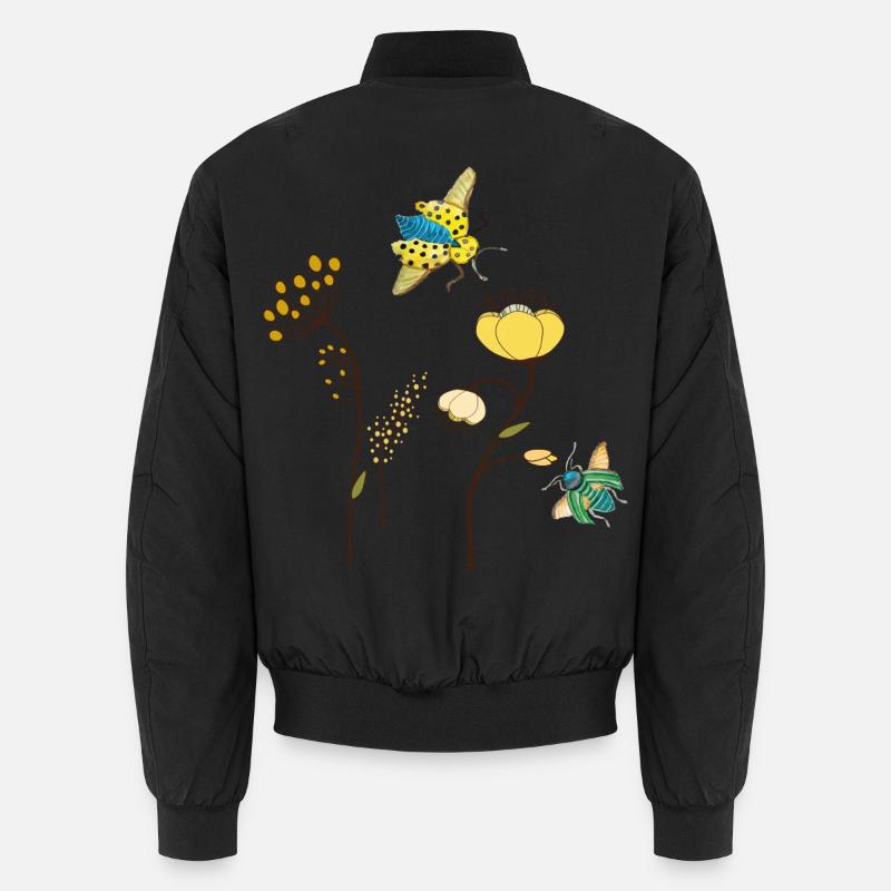 Fleurs de jardin avec des insectes Bomber unisexe