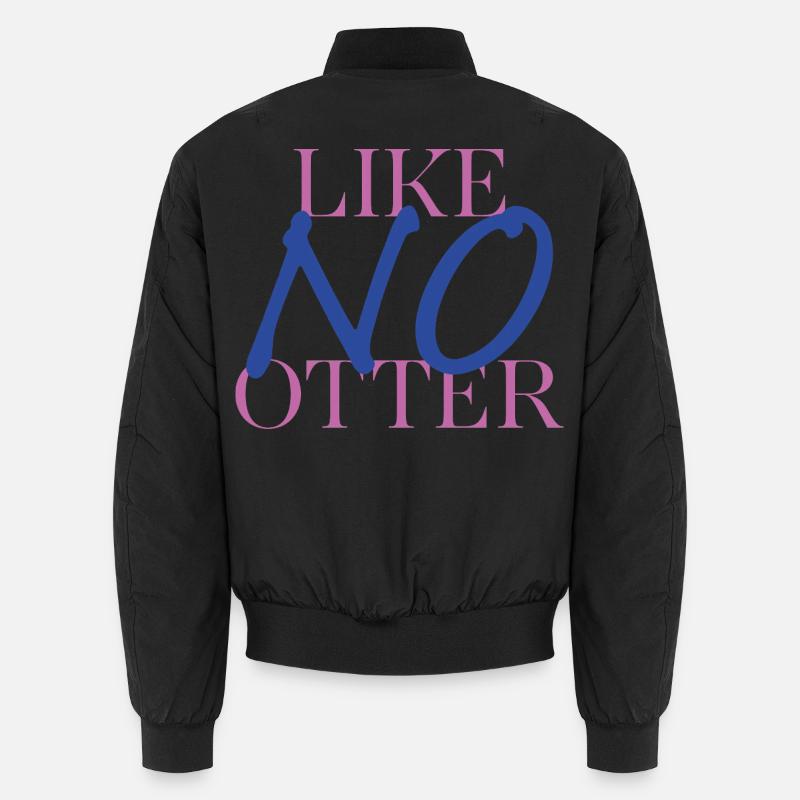 Otter with a difference – pun with style Unisex Bomber Jacket