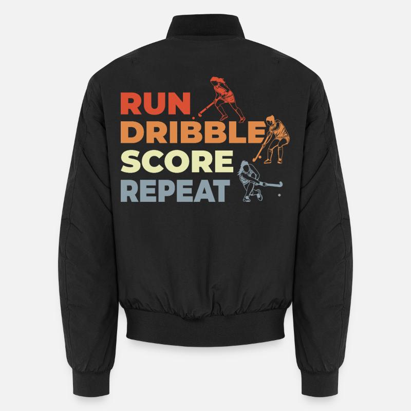 Courir, dribbler, marquer, répéter Bomber unisexe