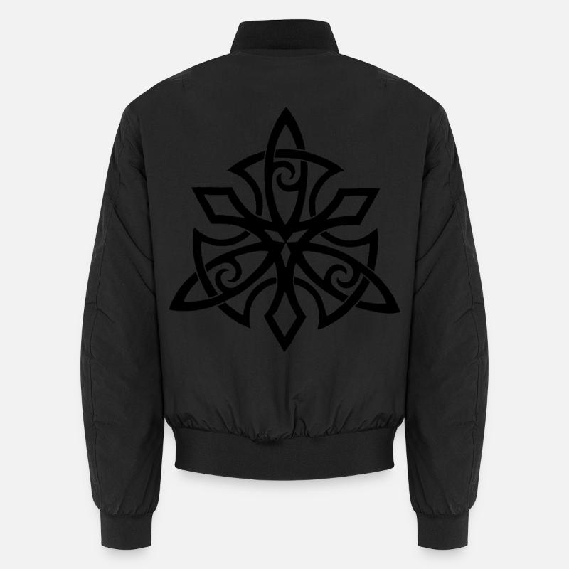 Ailes vikings noires Bomber unisexe
