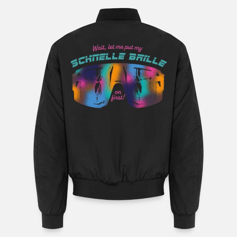 Fast Goggles Mode Unisex Bomber Jacket