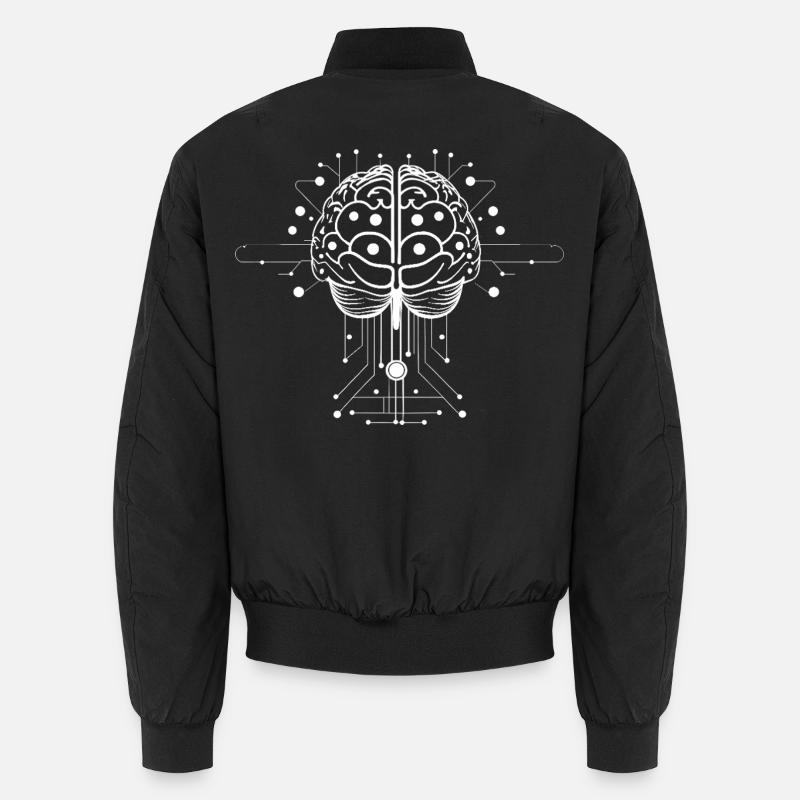 Brain AI Unisex Bomberjacke