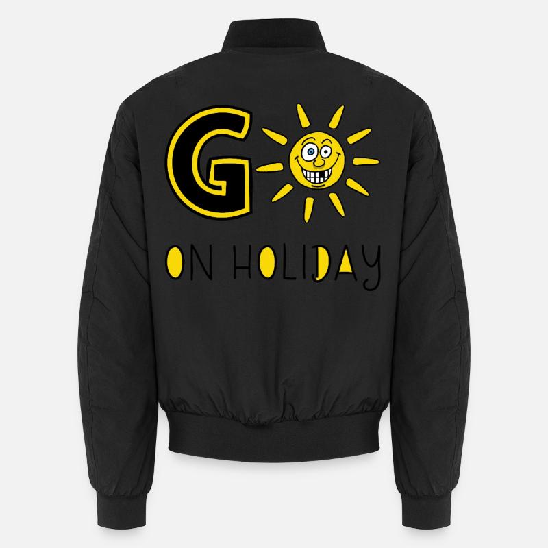 Soleil t et vacances Bomber unisexe