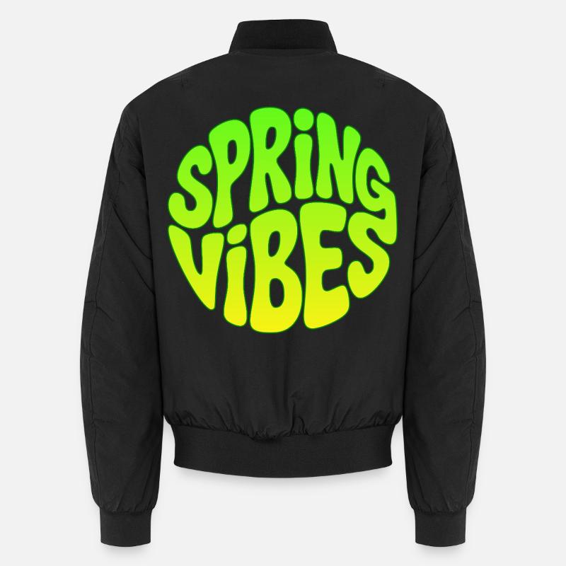 Frühlingsanfang - Spring vibes Unisex Bomberjacke