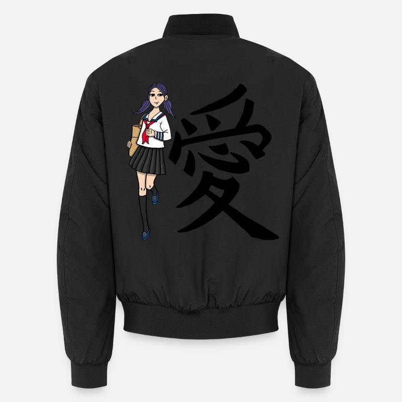 Japanese Unisex Bomber Jacket