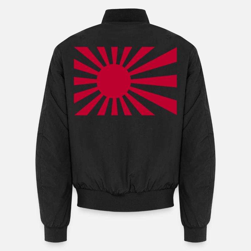 Drapeau du Soleil Levant Bomber unisexe
