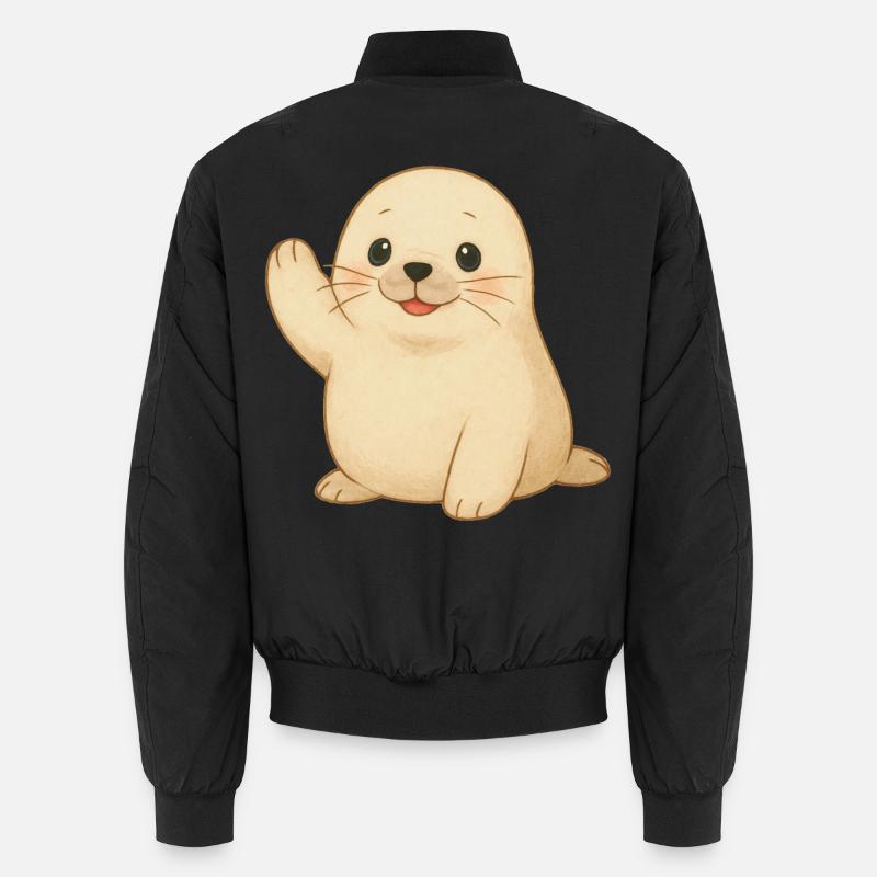 Petit joint ondulant Bomber unisexe