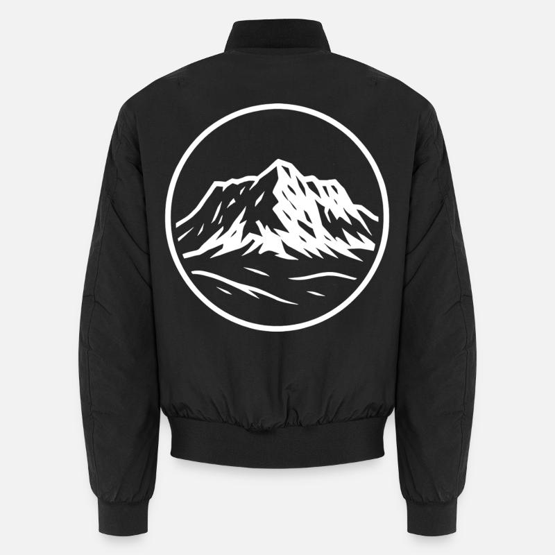 Zugspitze - Bomber unisexe - noir