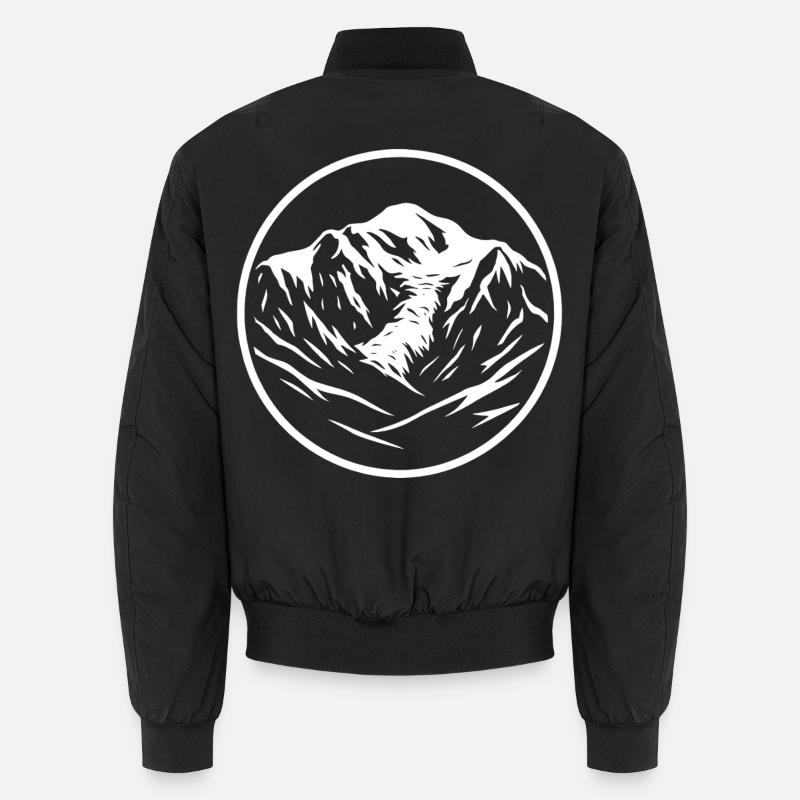 Mont Blanc - Unisex Bomber Jacket - black